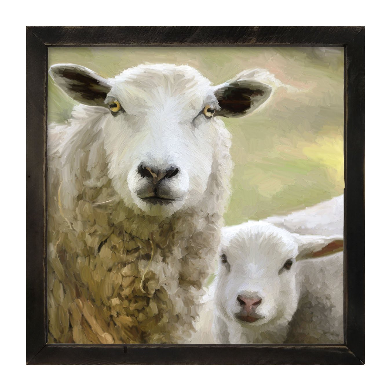 Sheep and Lamb -Framed Art