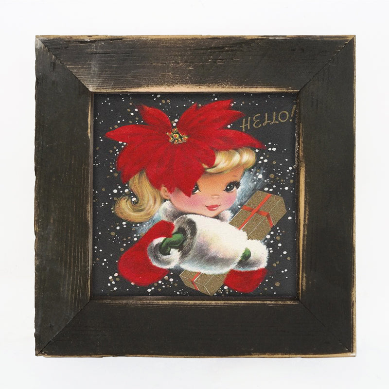 Poinsettia Girl