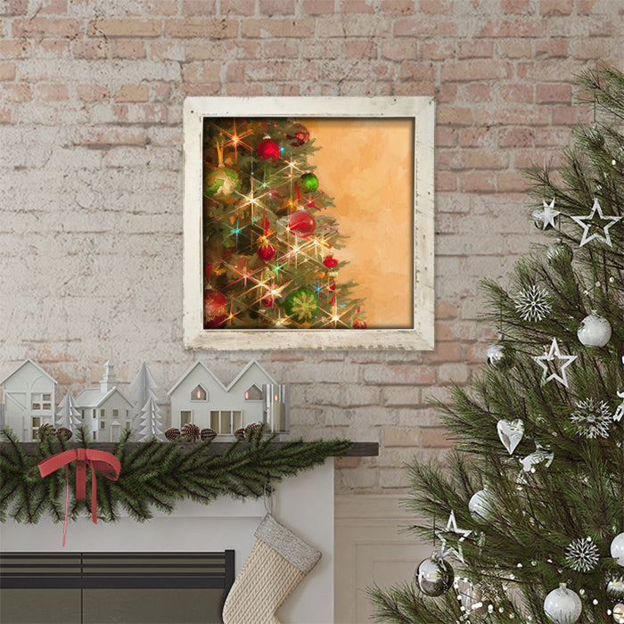 Lighted Christmas Tree