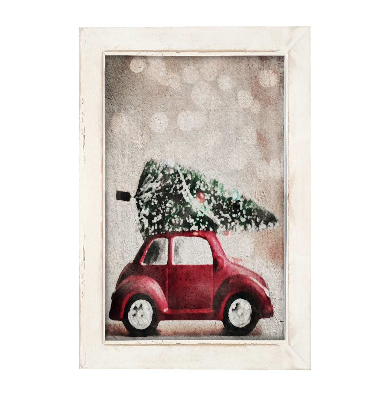 Christmas delivery - Framed art