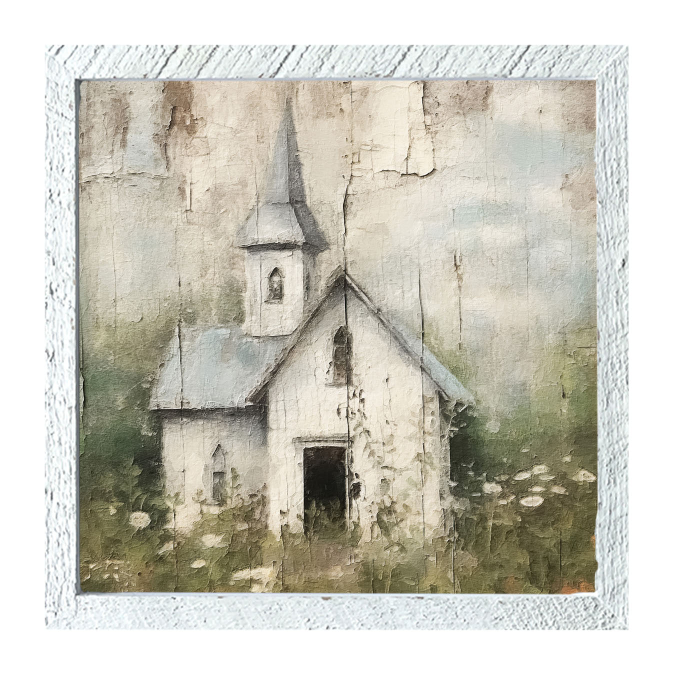Old Country Church 3 - Framed Art