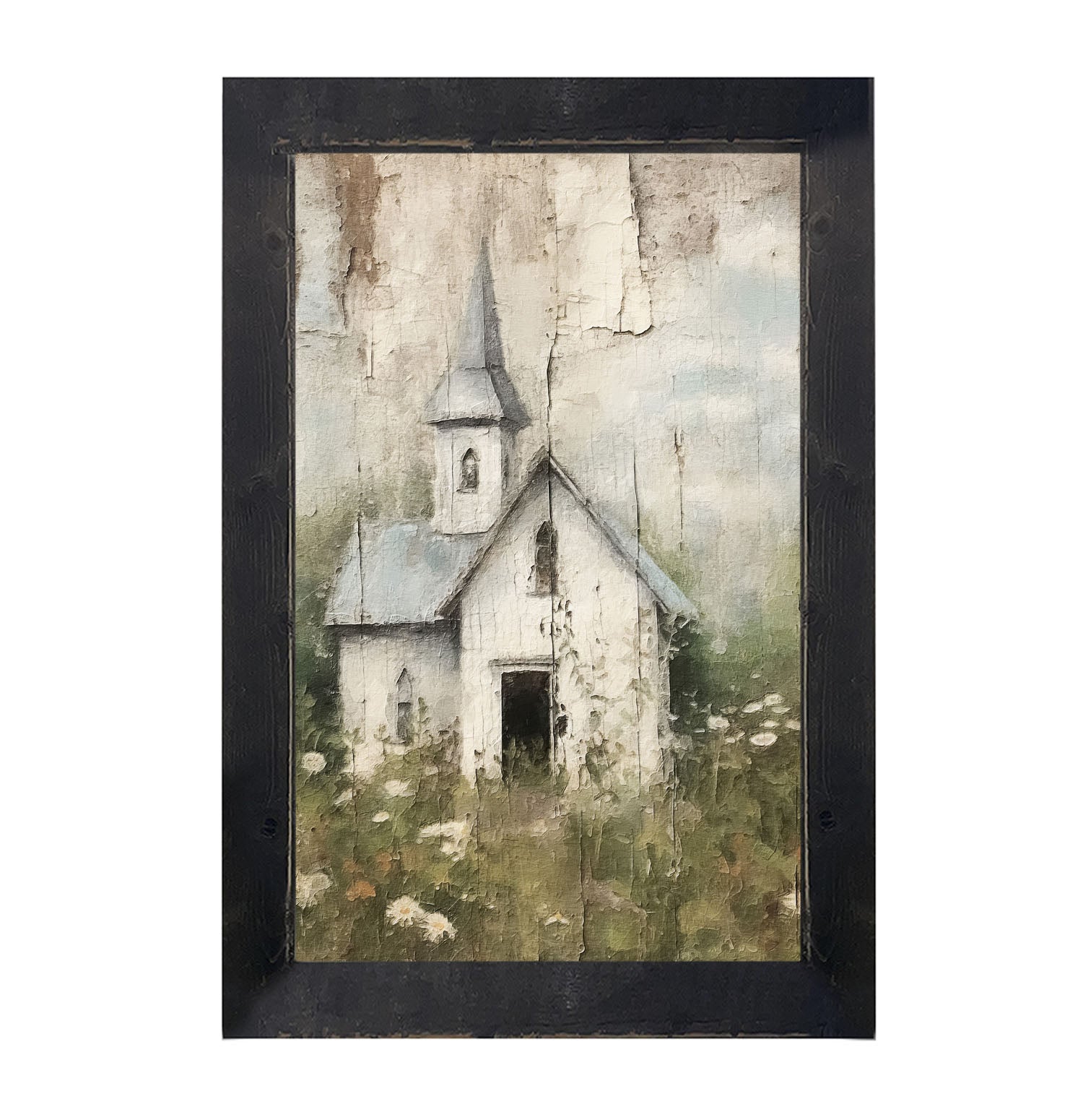 Old Country Church 3 - Framed Art