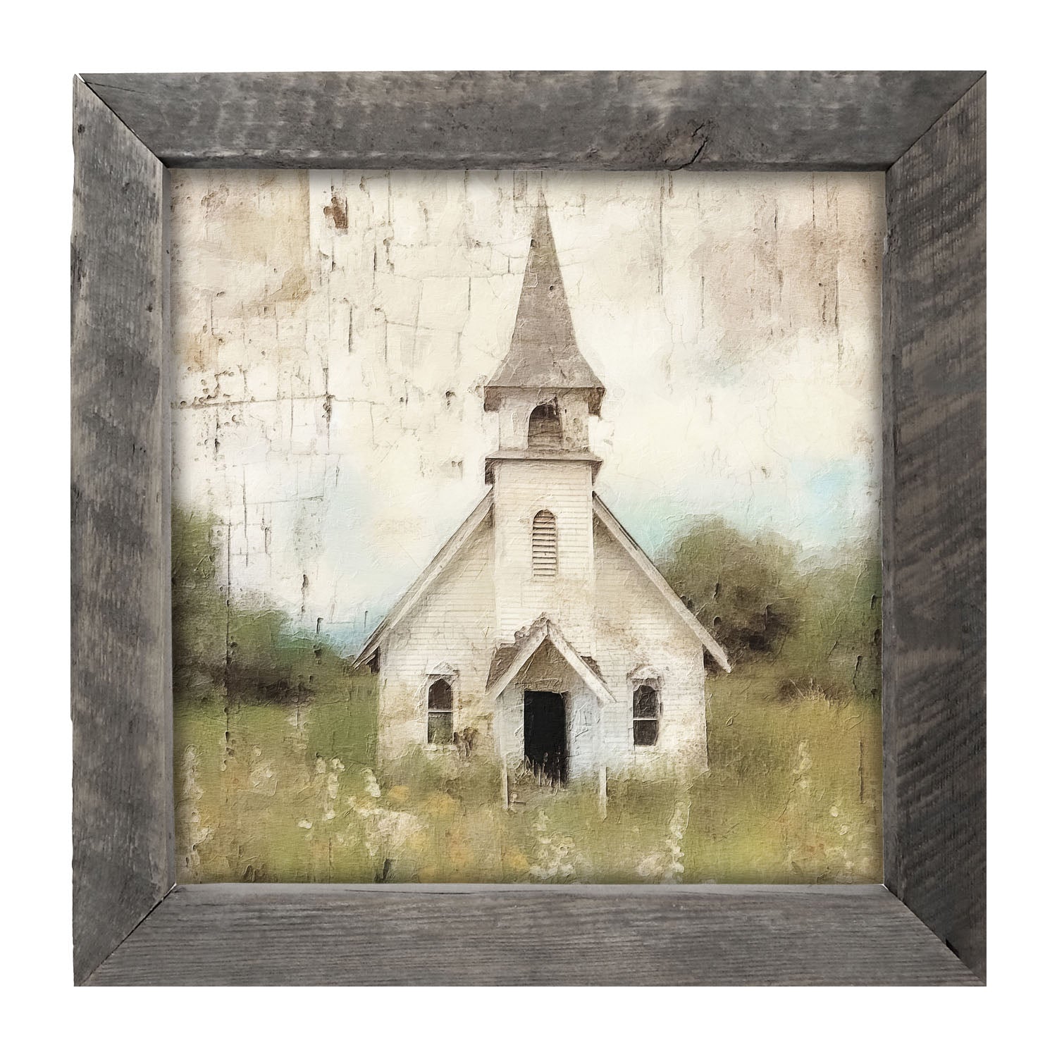 Old Country Church 4 - Framed Art