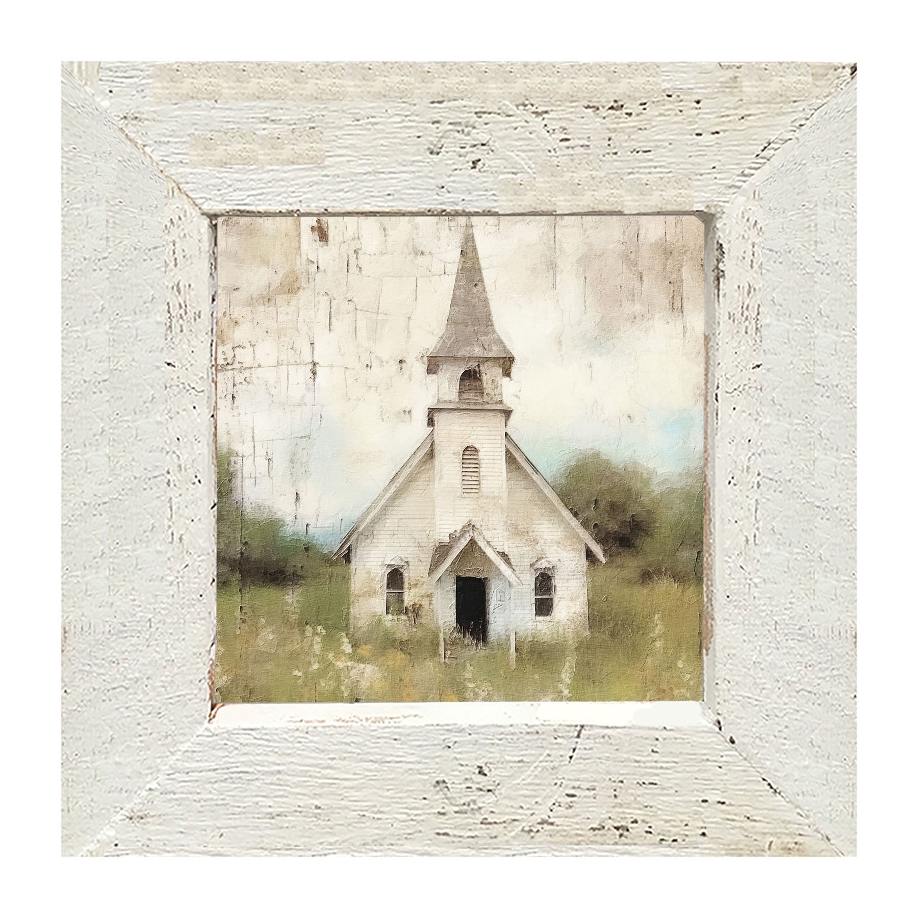 Old Country Church 4 - Framed Art