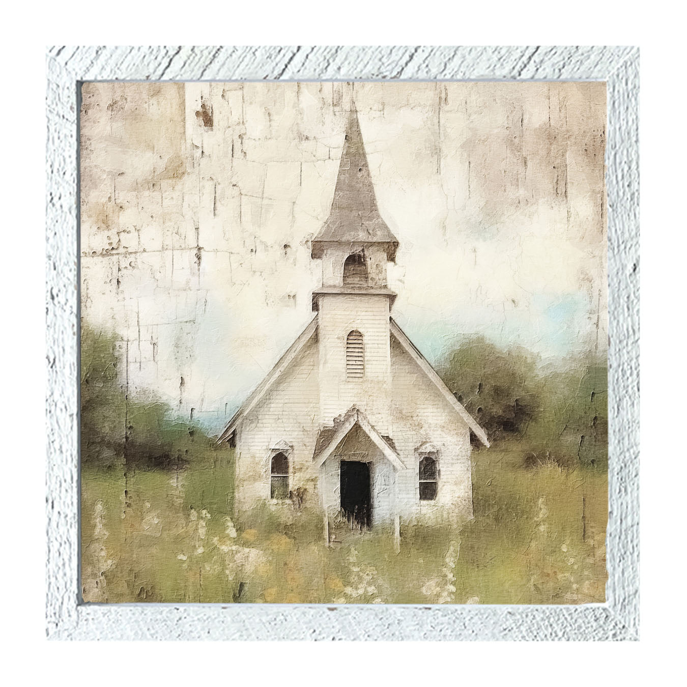 Old Country Church 4 - Framed Art