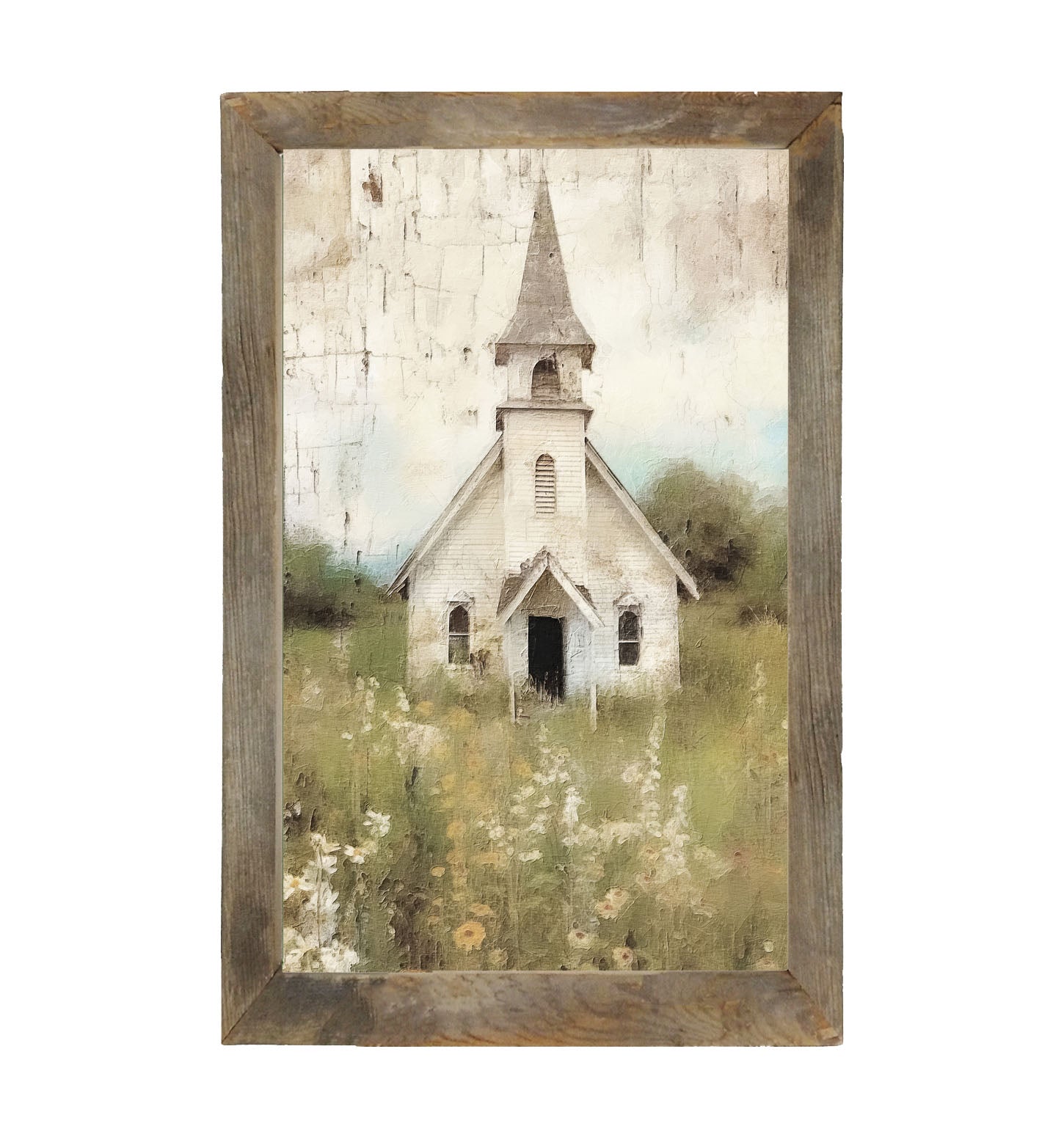 Old Country Church 4 - Framed Art