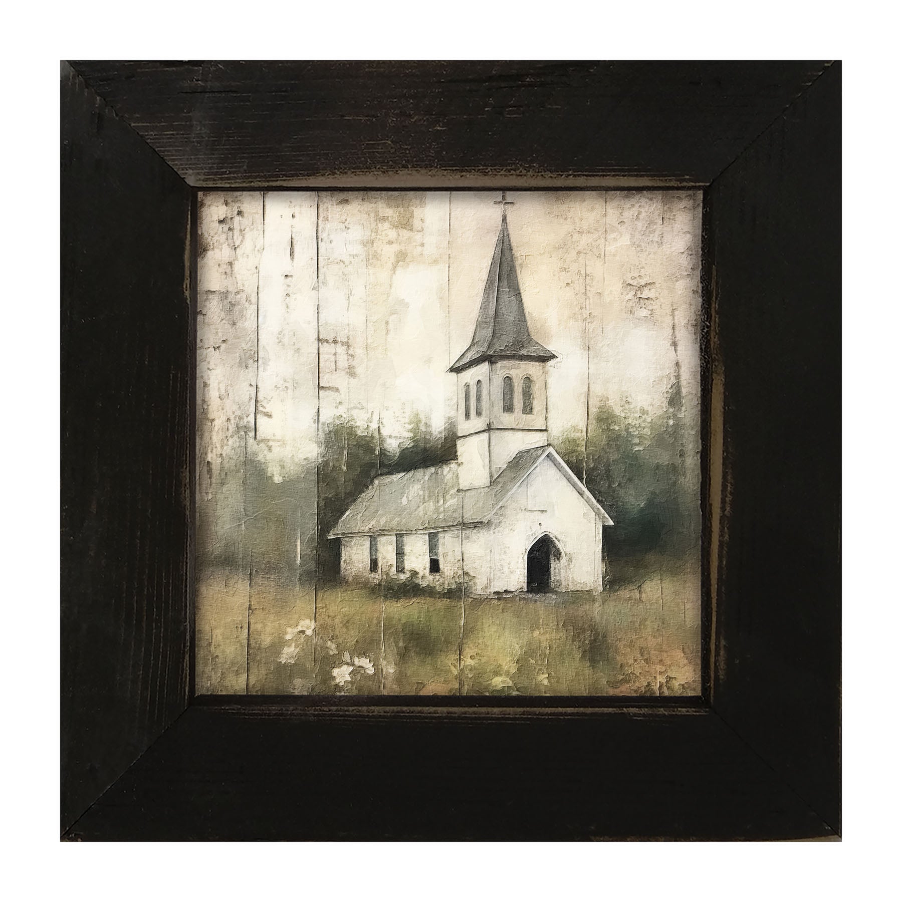 Old Country Church 5 - Framed Art