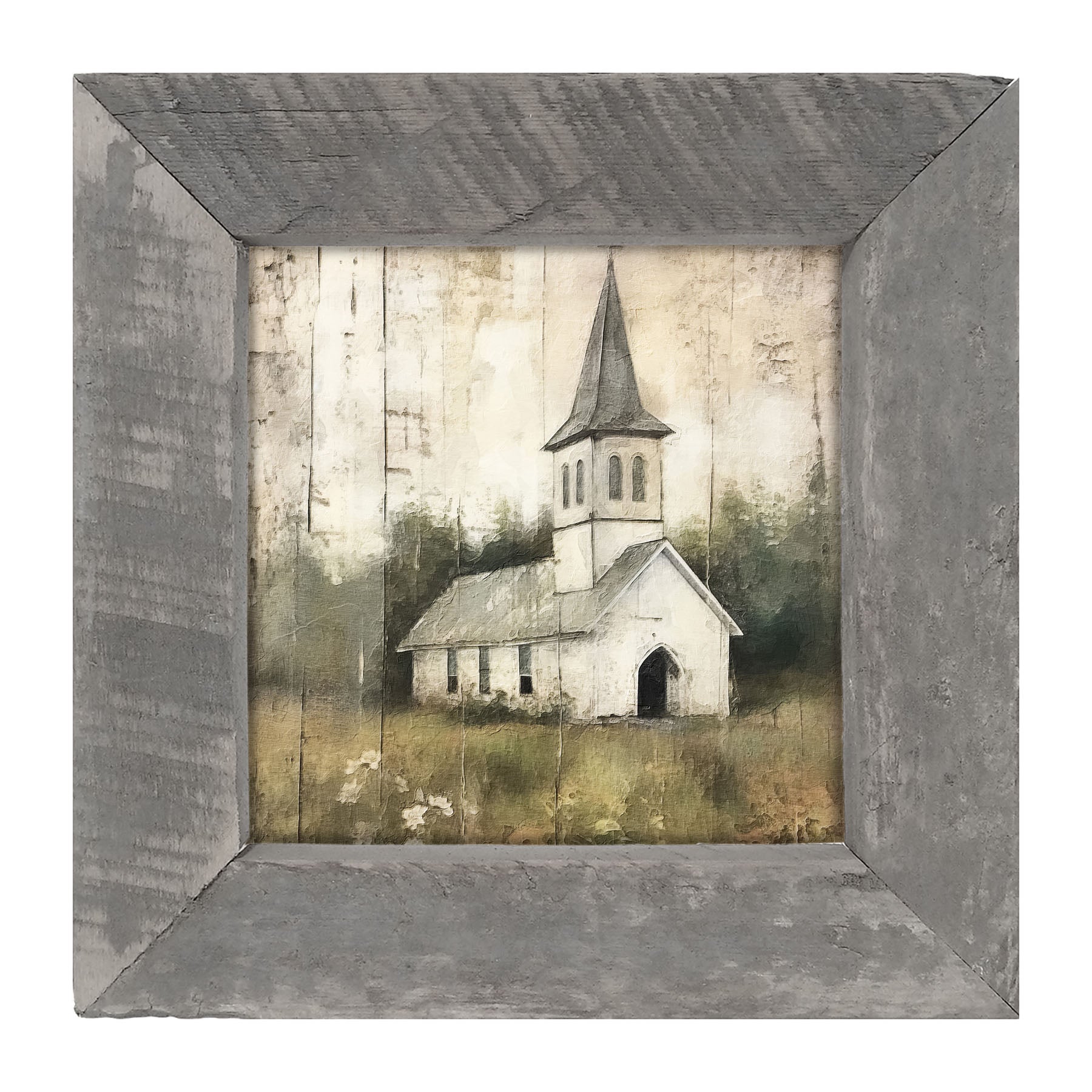 Old Country Church 5 - Framed Art