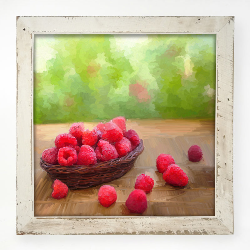Bowl of Raspberries