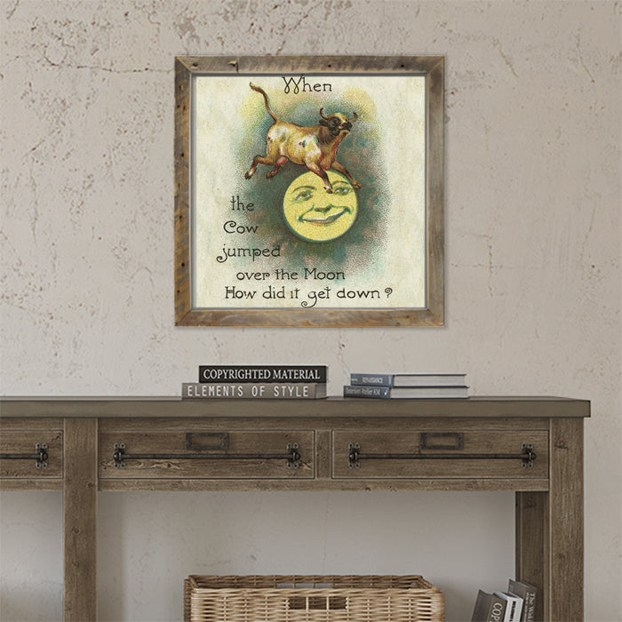 Cow Jumping Over the Moon
