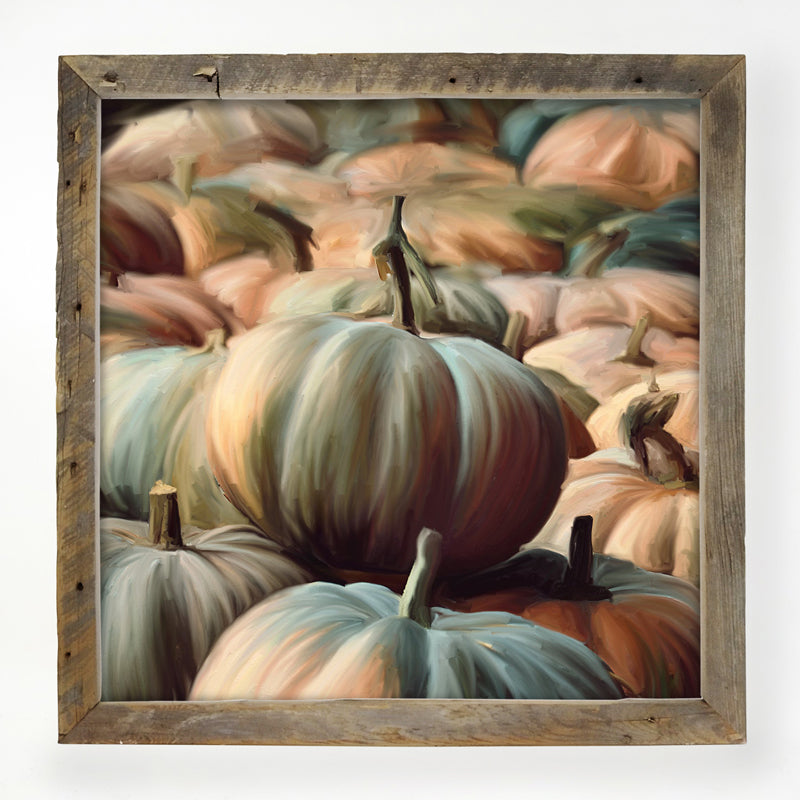 Green pumpkins