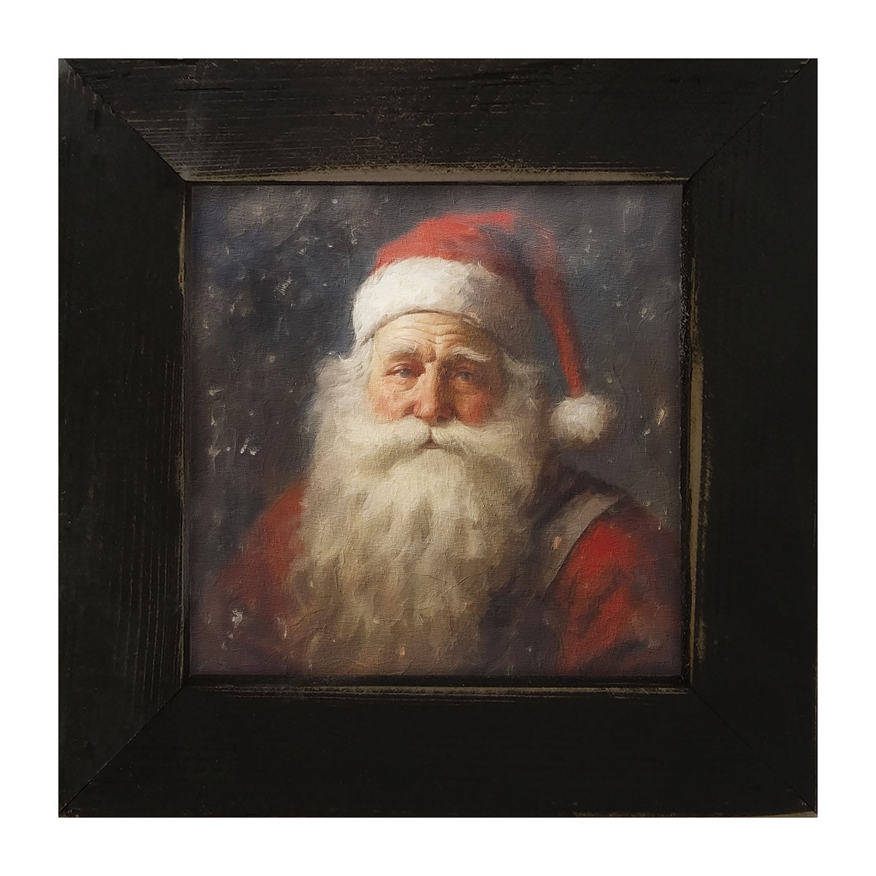 Santa portrait 4 - Framed Art
