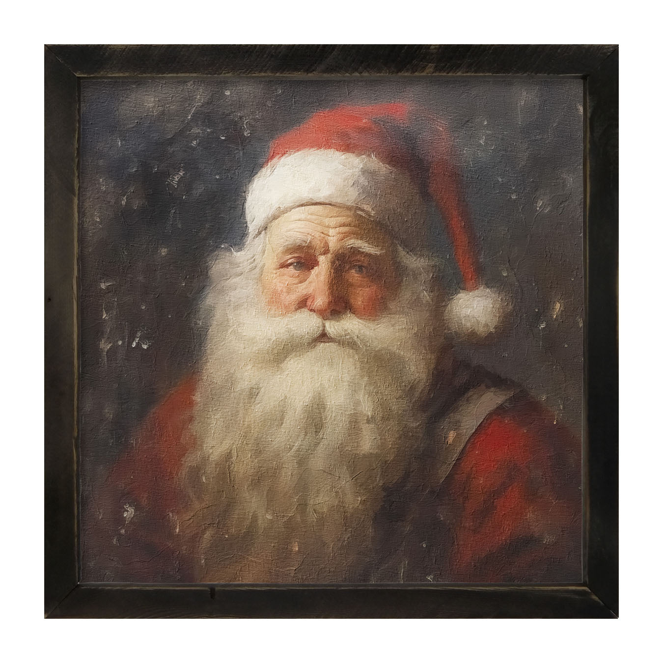 Santa portrait 4 - Framed Art