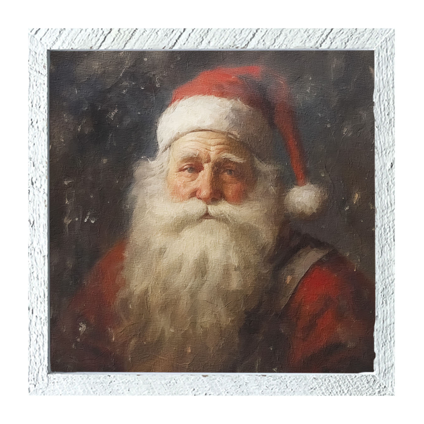 Santa portrait 4 - Framed Art
