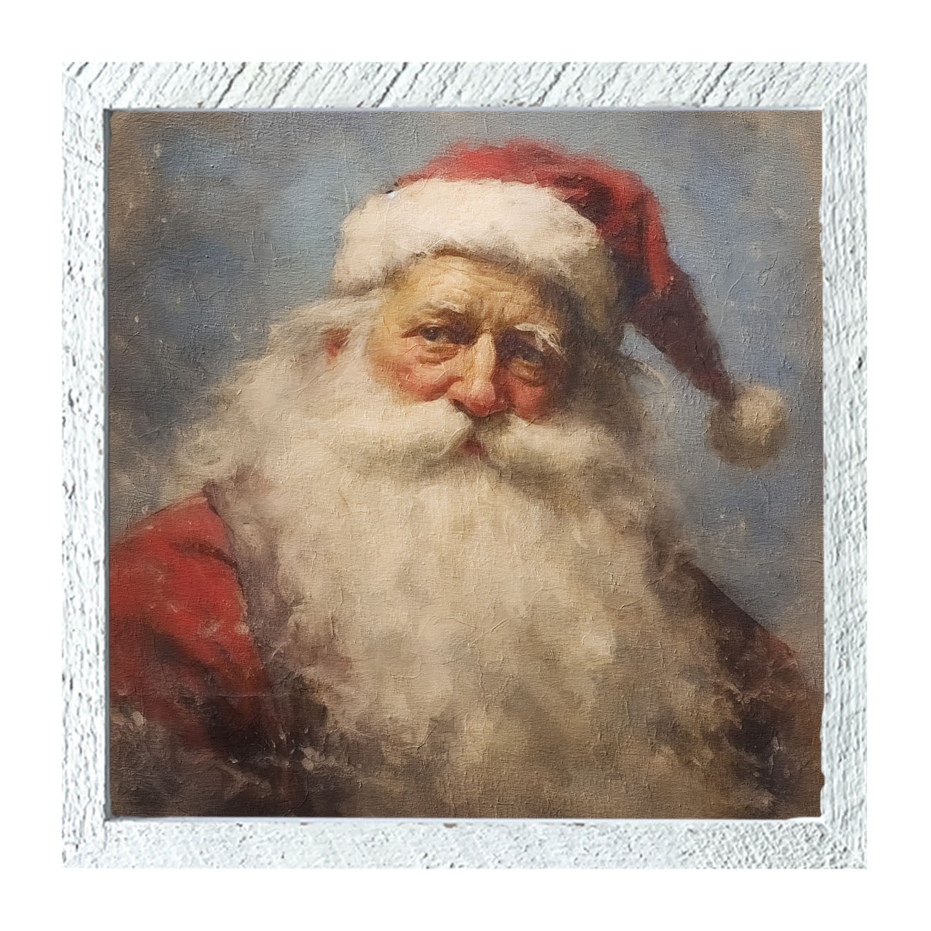 Santa portrait 5 - Framed Art