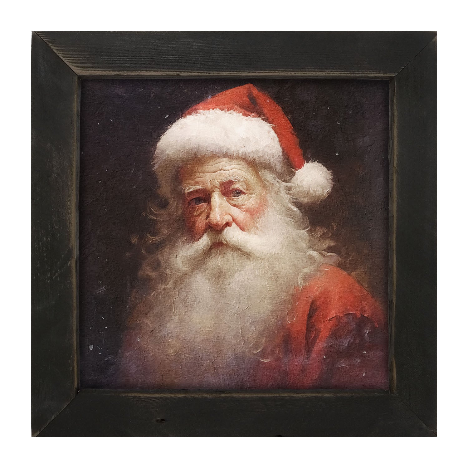 Santa portrait 6 - Framed Art