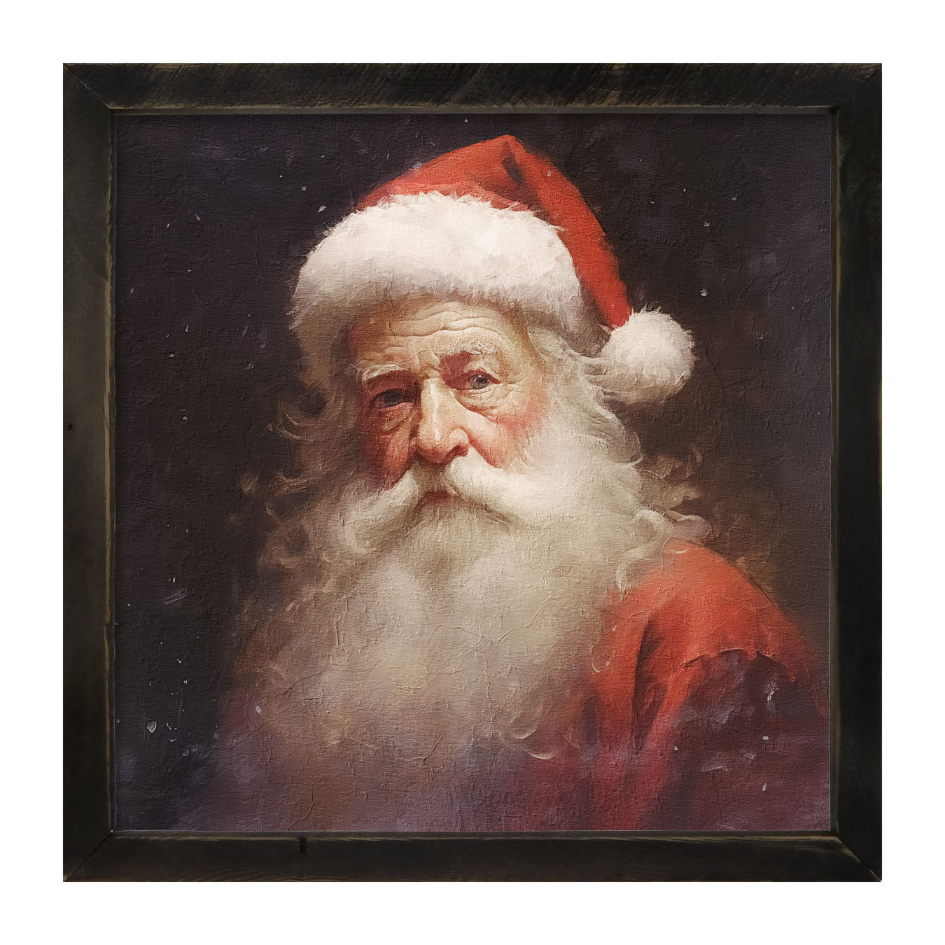 Santa portrait 6 - Framed Art