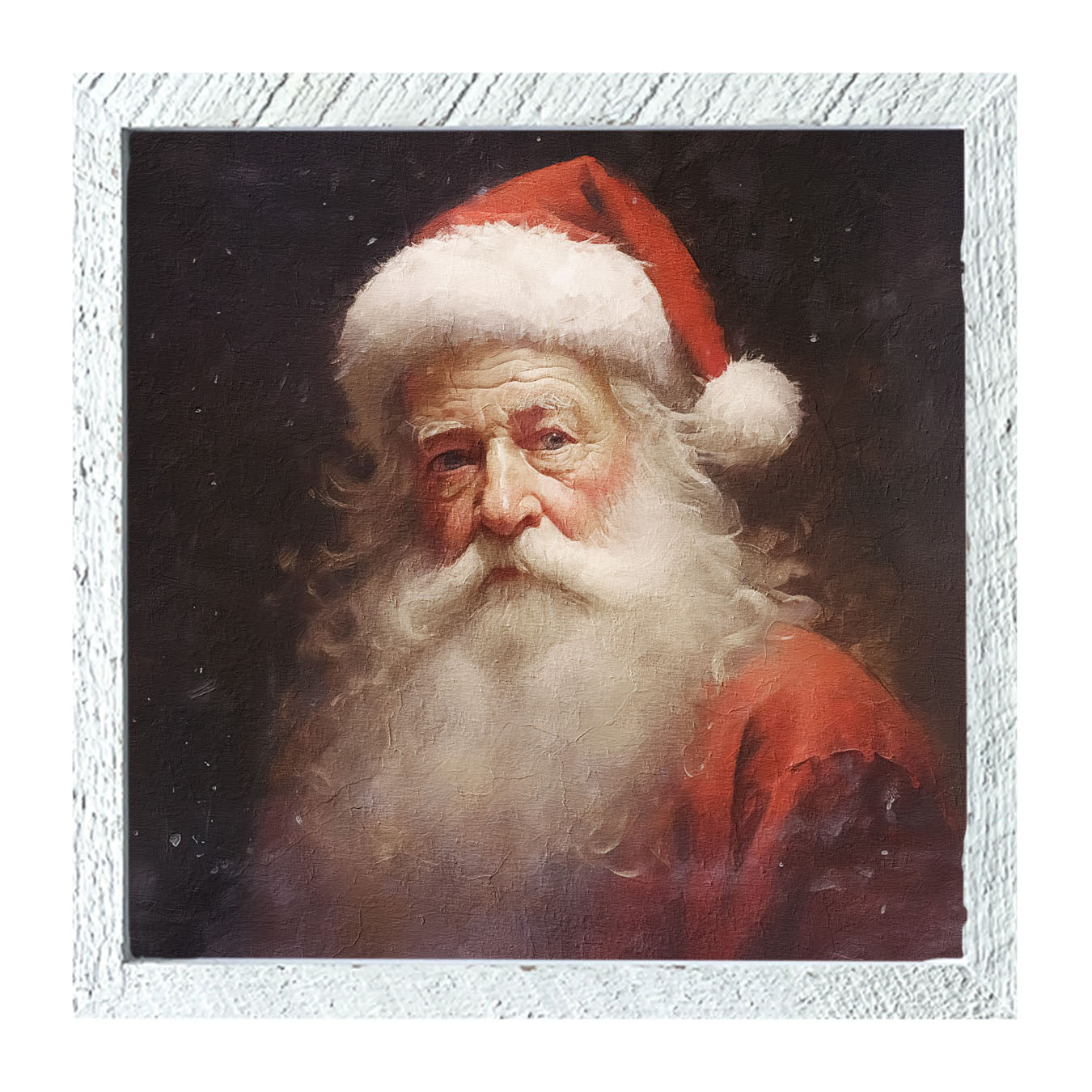 Santa portrait 6 - Framed Art