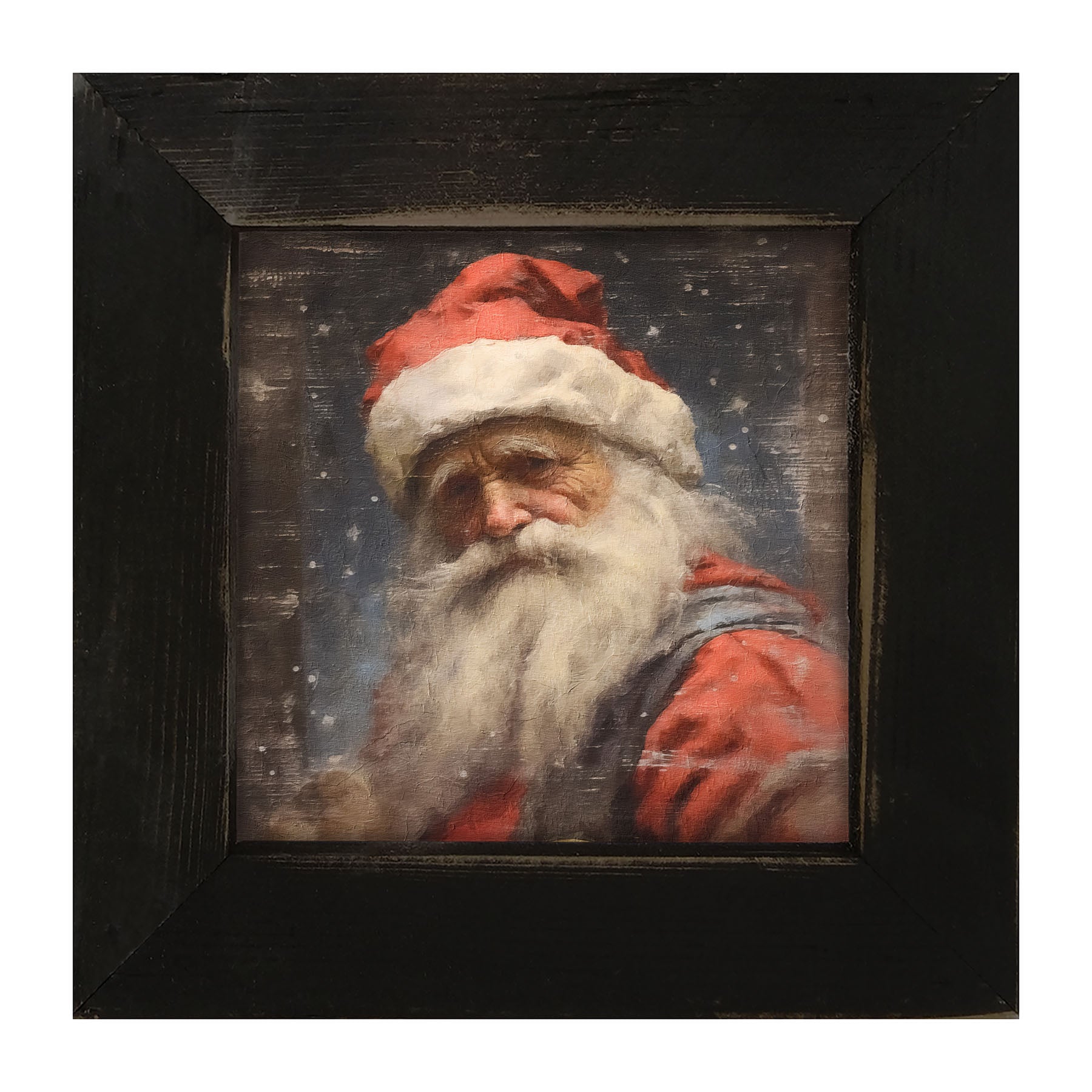 Santa portrait 12 - Framed Art