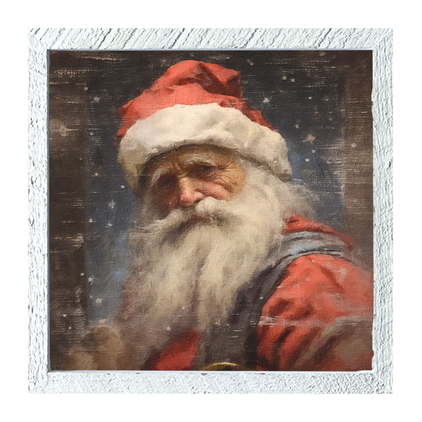 Santa portrait 12 - Framed Art