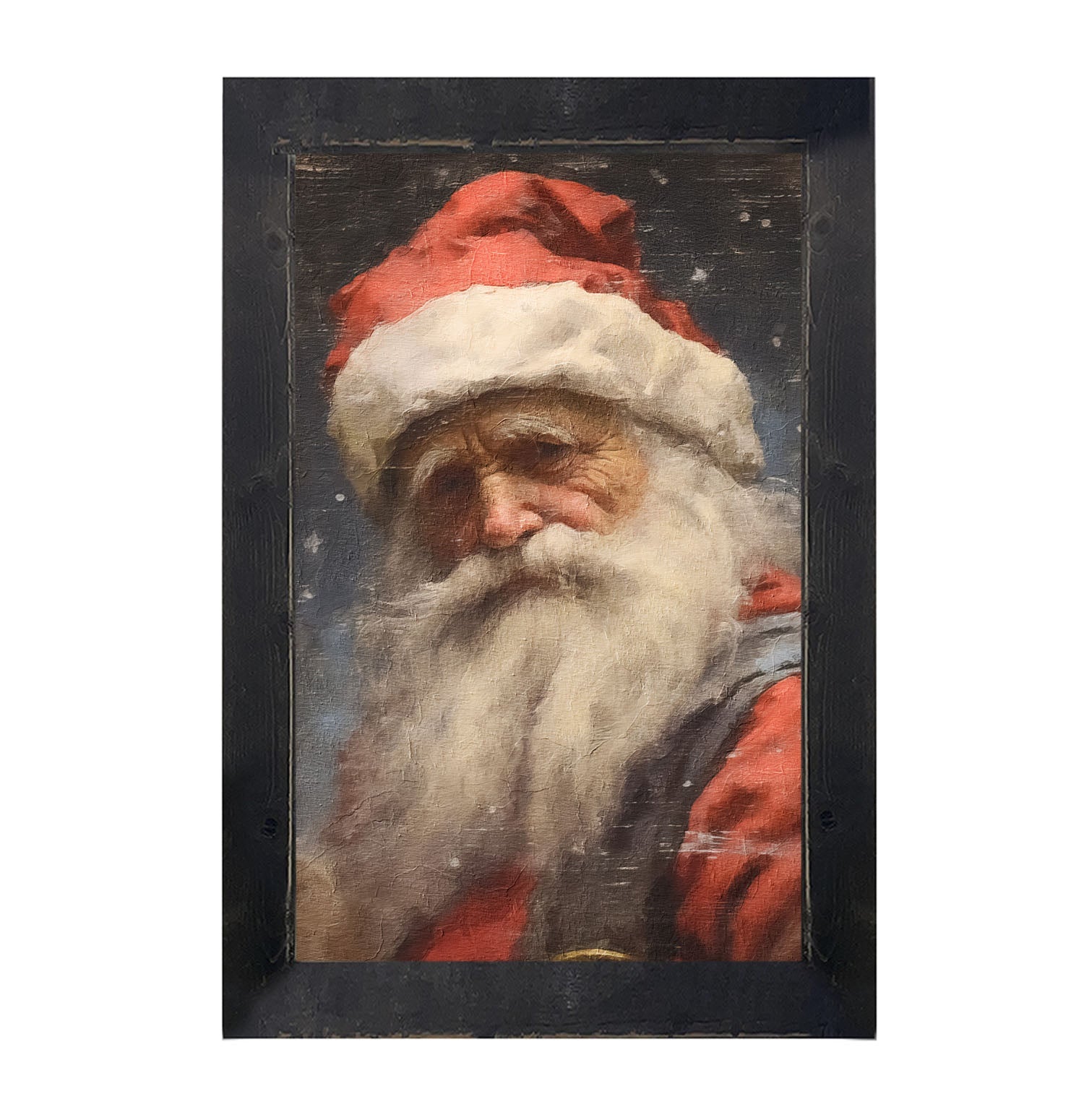 Santa portrait 12 - Framed Art