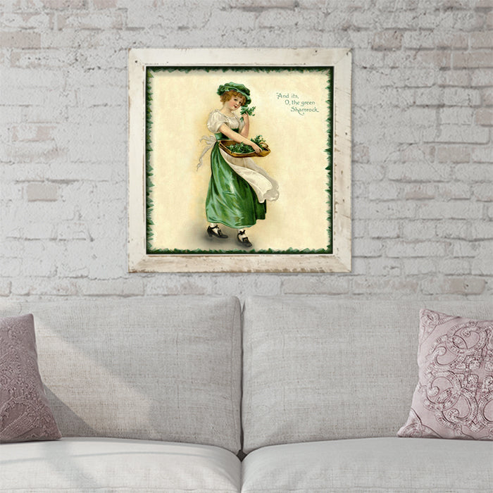 St. Patrick's Day Lady