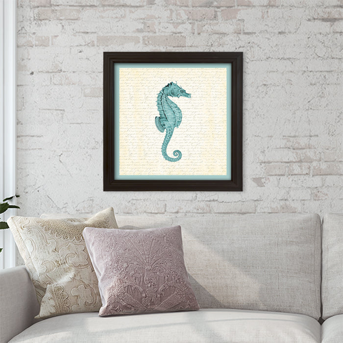 Blue Seahorse