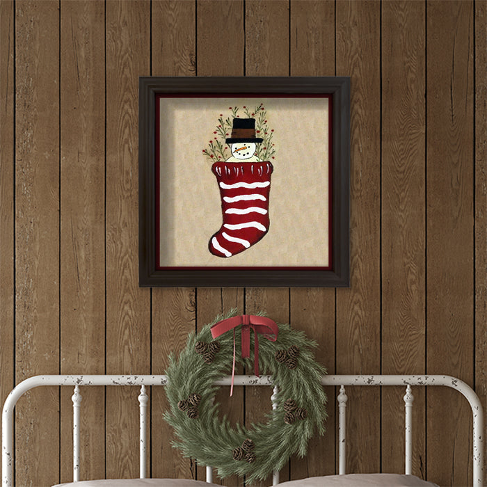 Snowman in Stocking