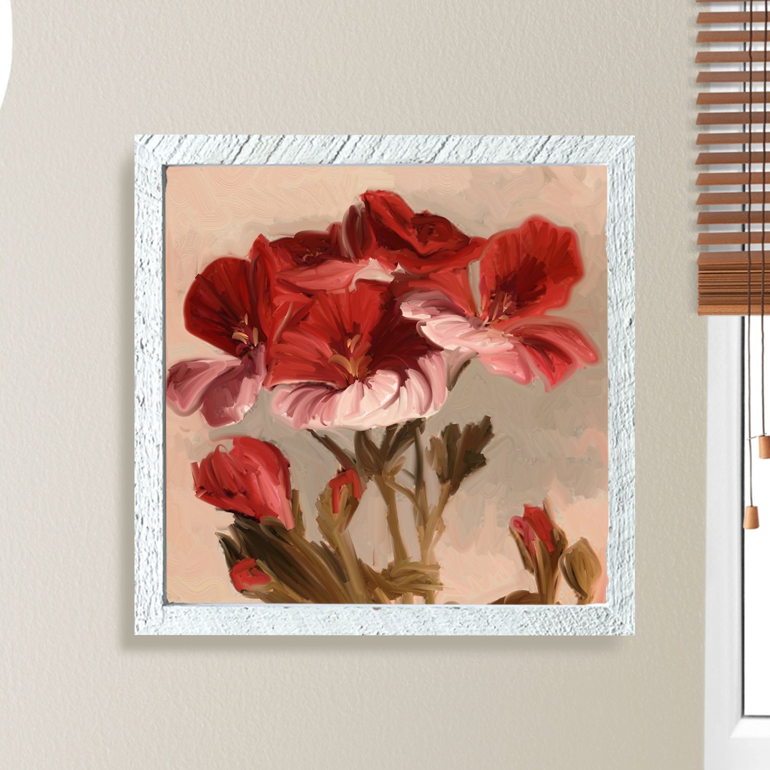 Geranium with Pink Petals