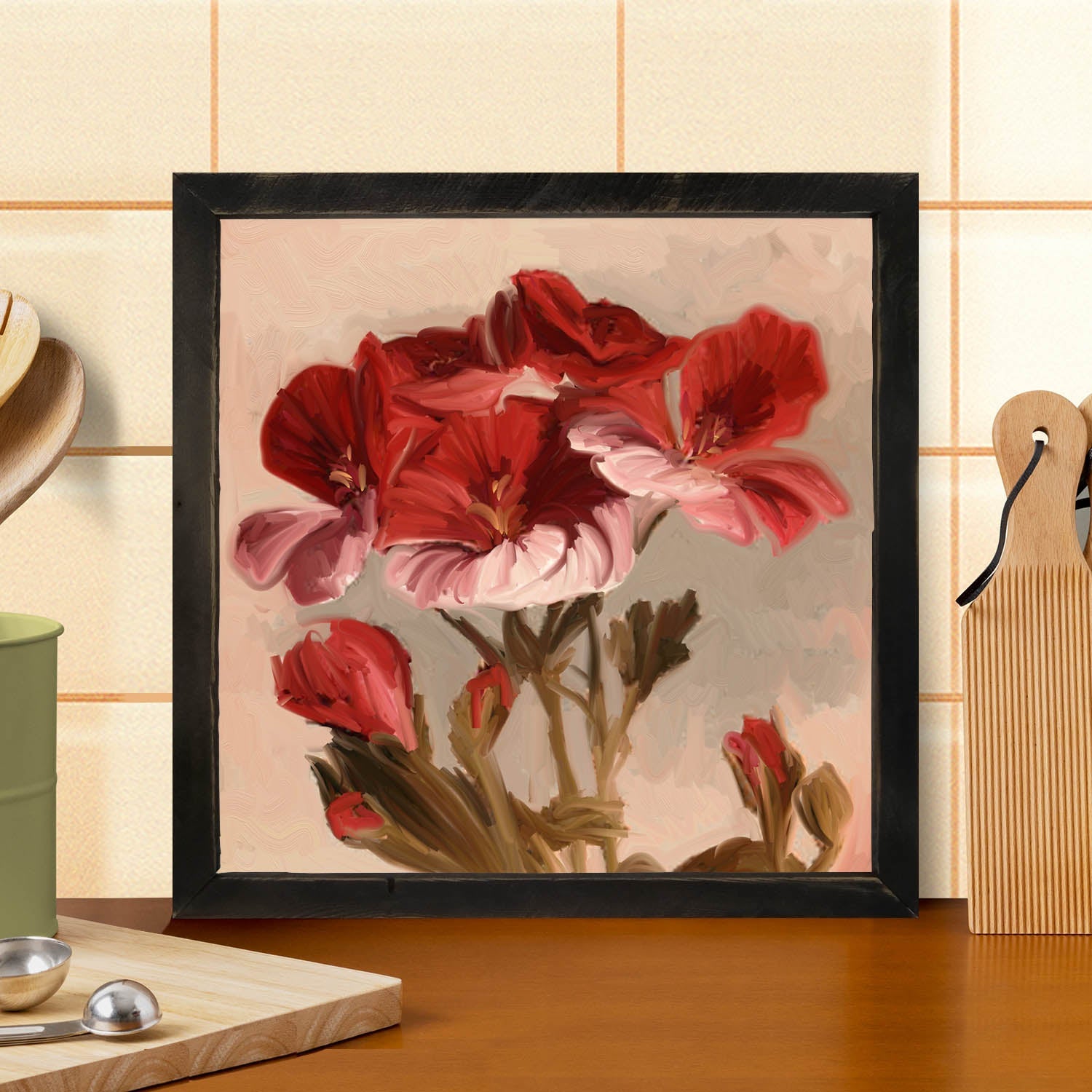 Geranium with Pink Petals