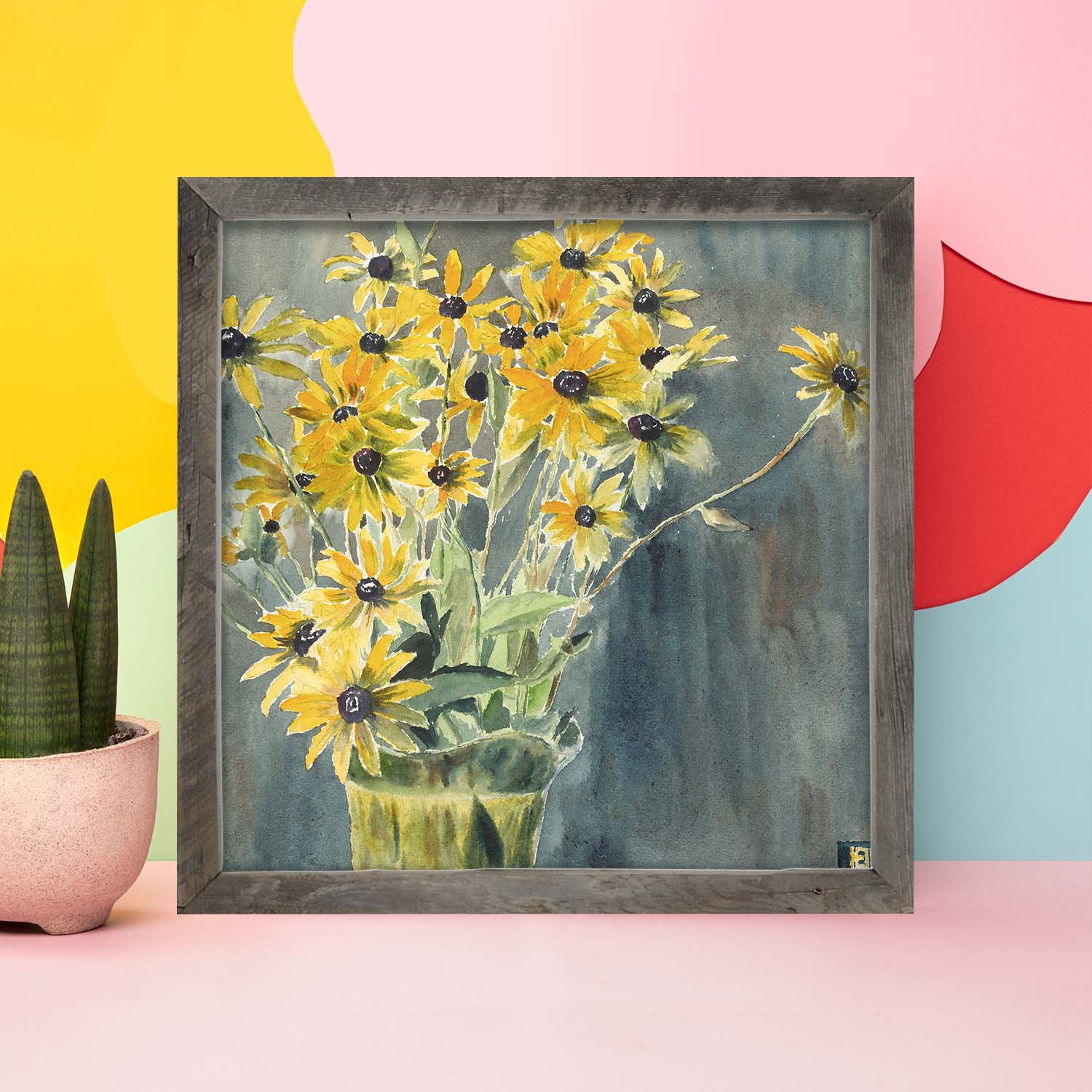 Watercolor Black Eyed Susans