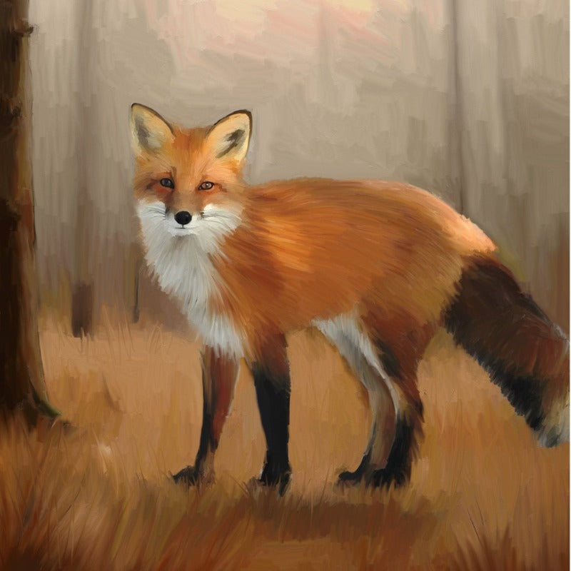 Standing Fox
