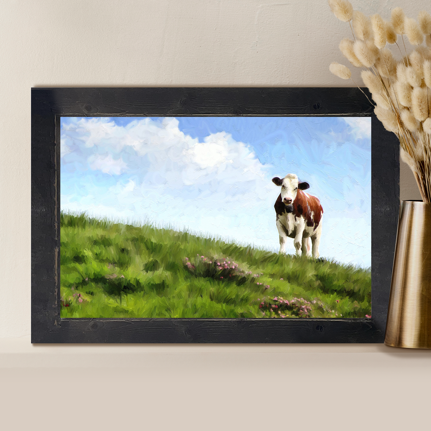 Cow in The Field