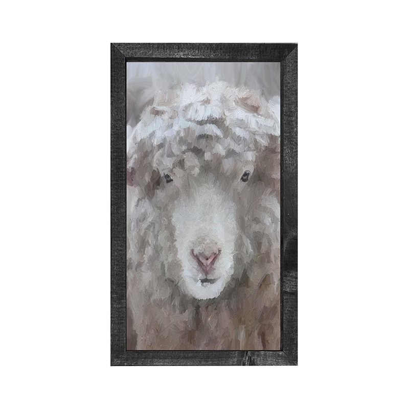 Winter Sheep Face