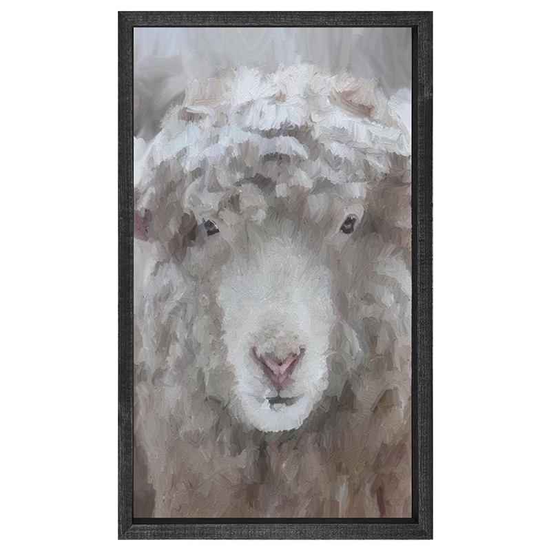 Winter Sheep Face