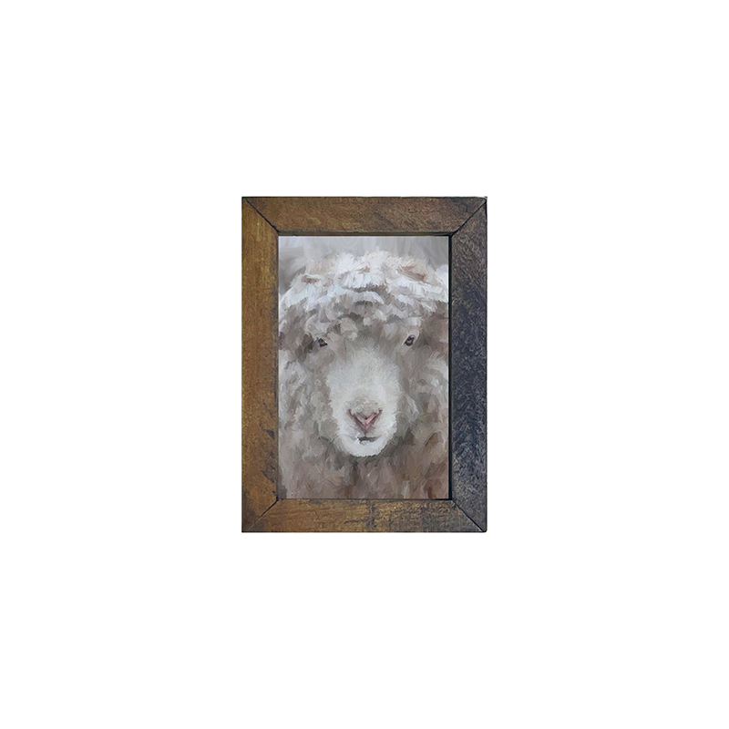 Winter Sheep Face