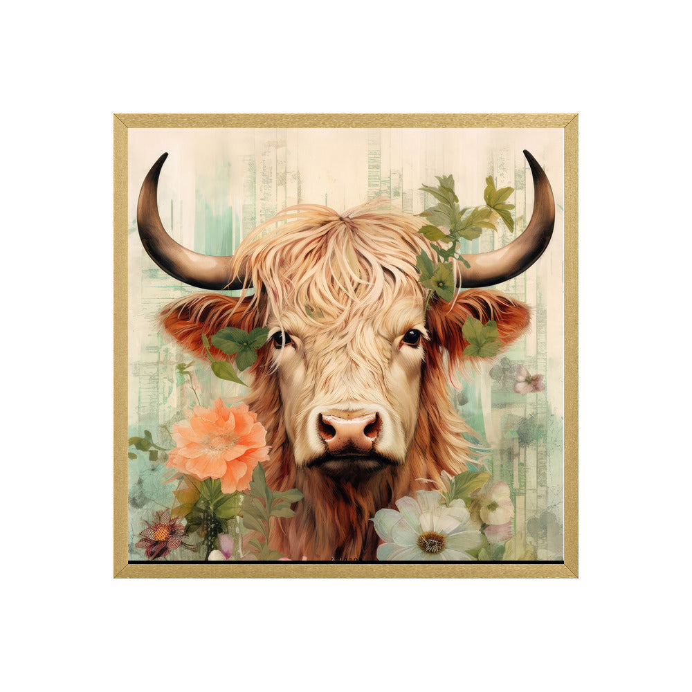 AD-1104 in Metallic Gold Gallery Frame, XL