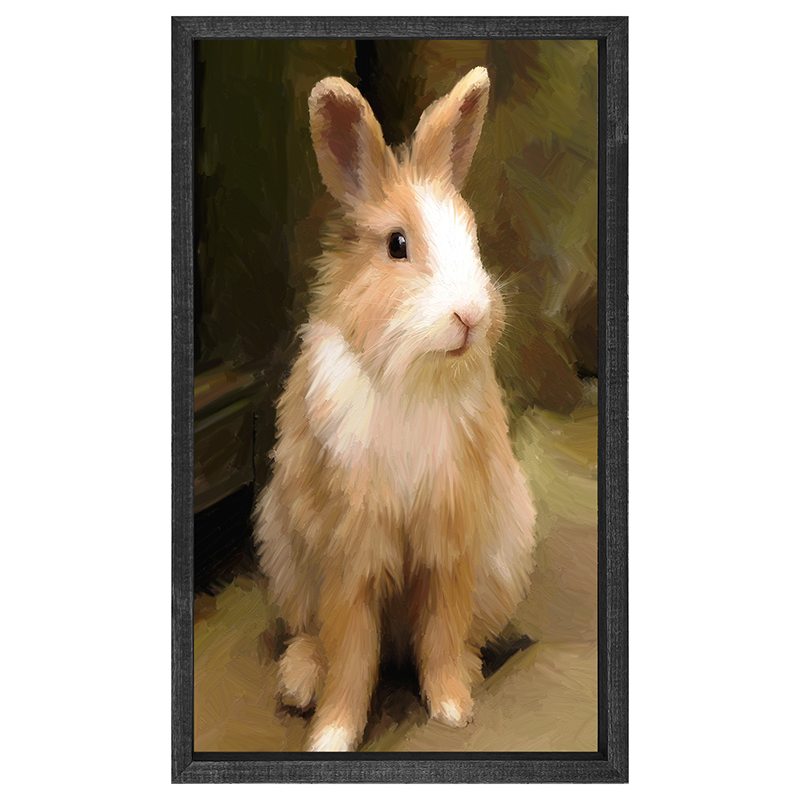 Sitting Rabbit - Vertical Frame