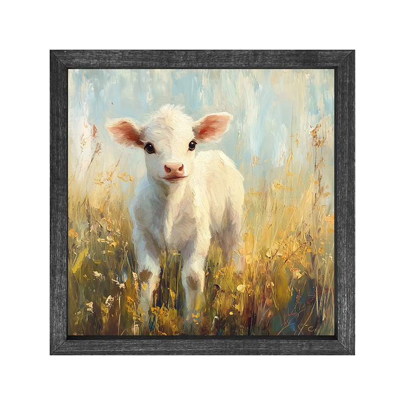 Baby Cow in Meadow