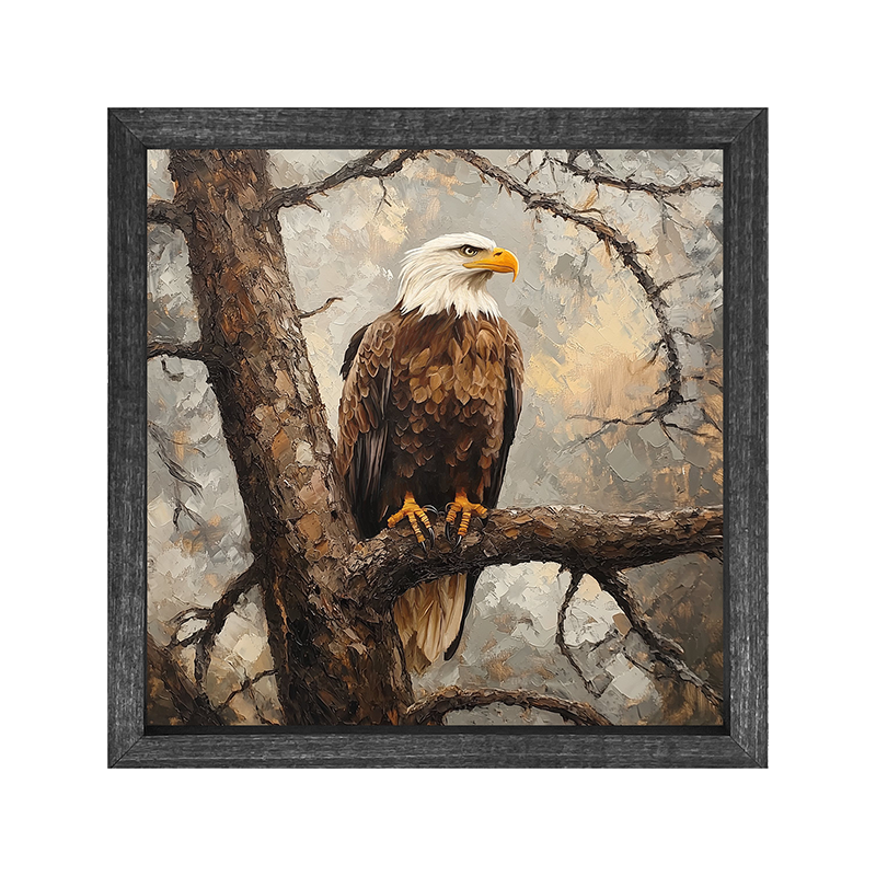 Perched Eagle