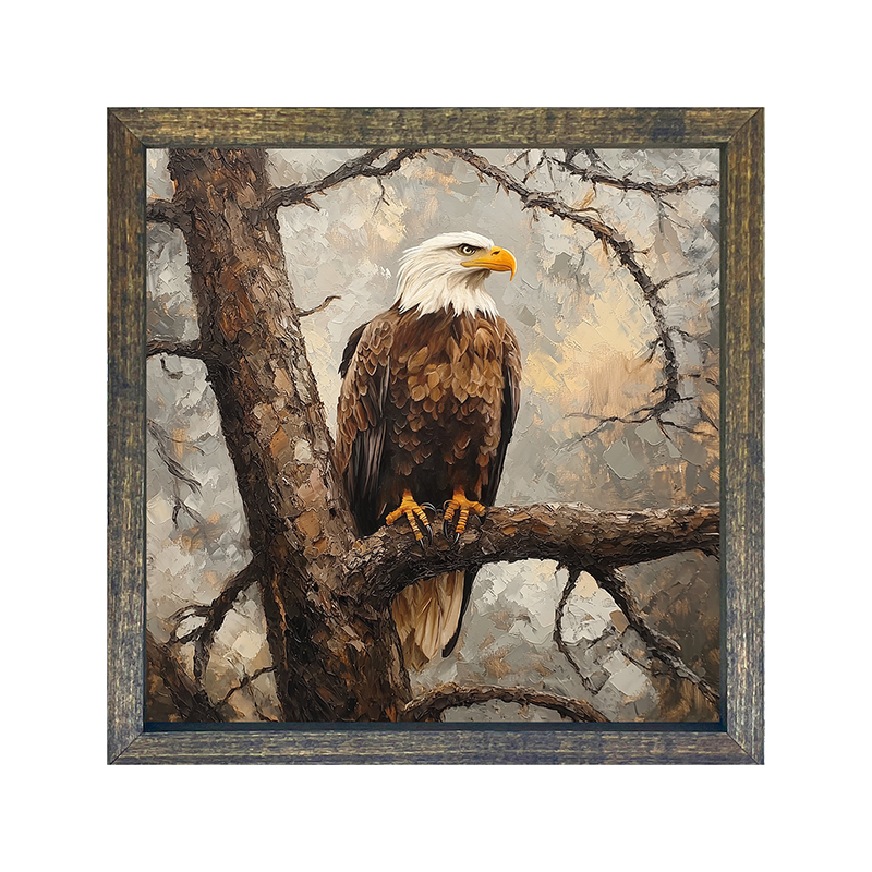 Perched Eagle