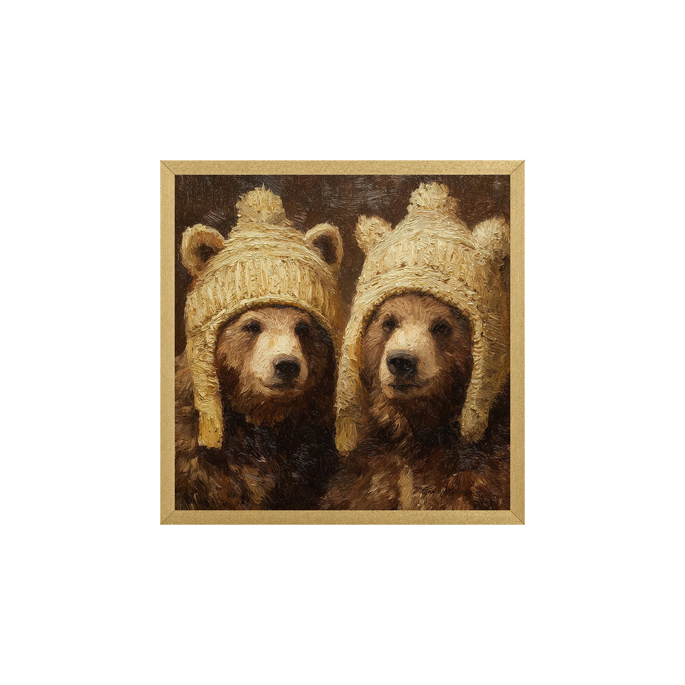 AD-1182 in Metallic Gold Gallery Frame, BL