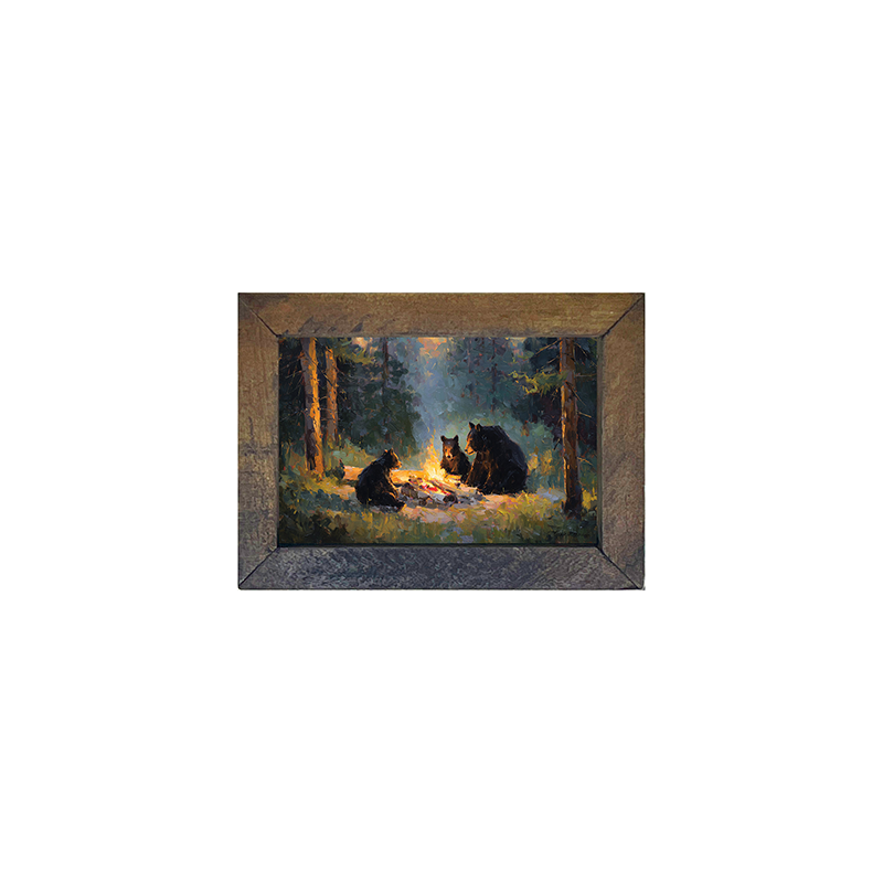 Campfire Bears - Horizontal Frame