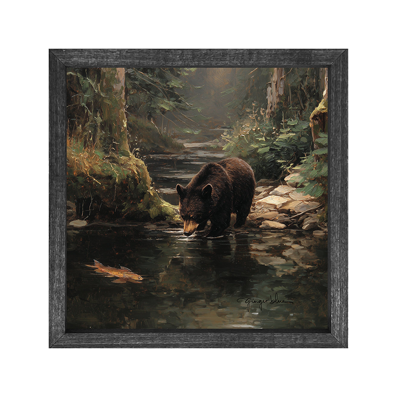 Bear Stopping for Water
