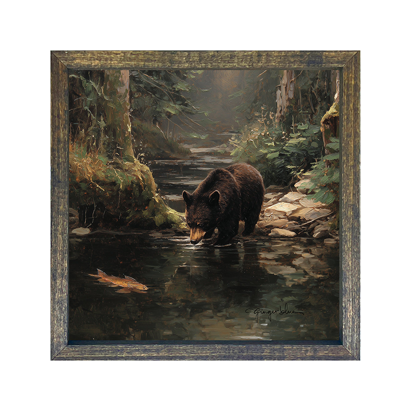 Bear Stopping for Water