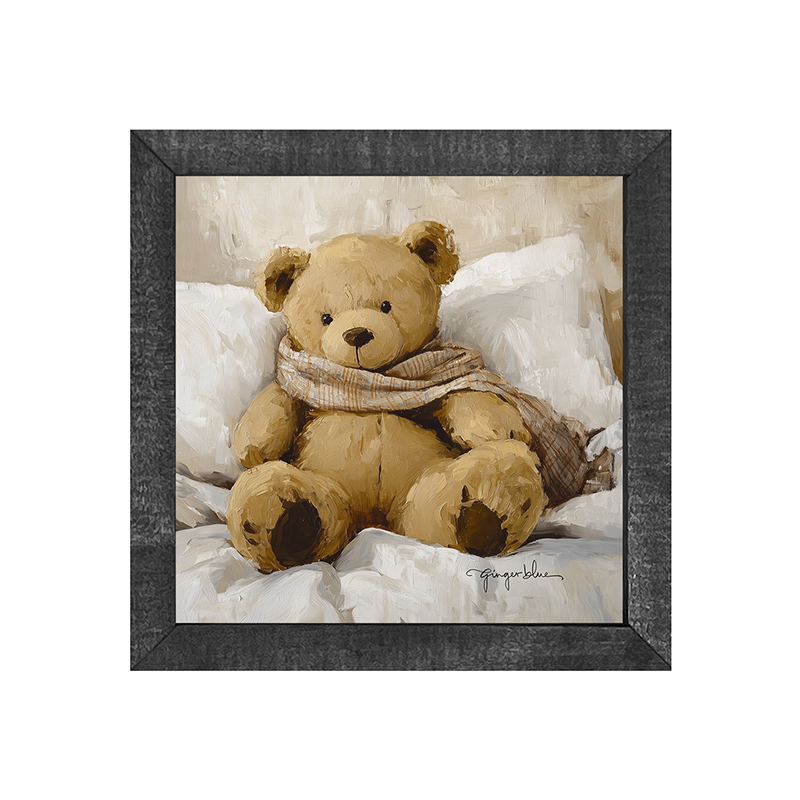 White Scarf Teddy Bear
