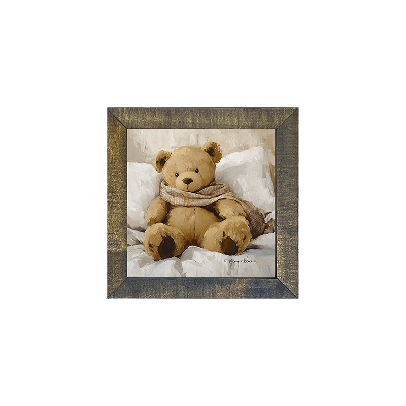 White Scarf Teddy Bear