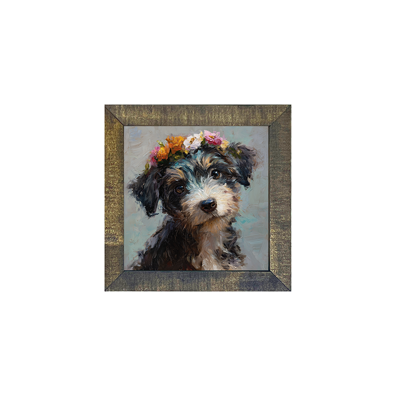 Spring Season Dog