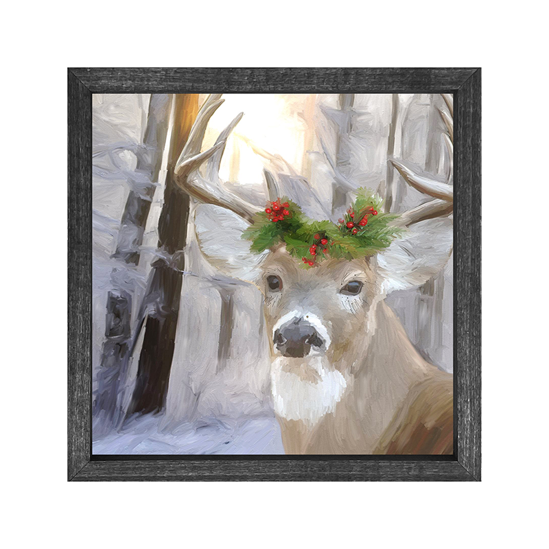 Buck with Berries