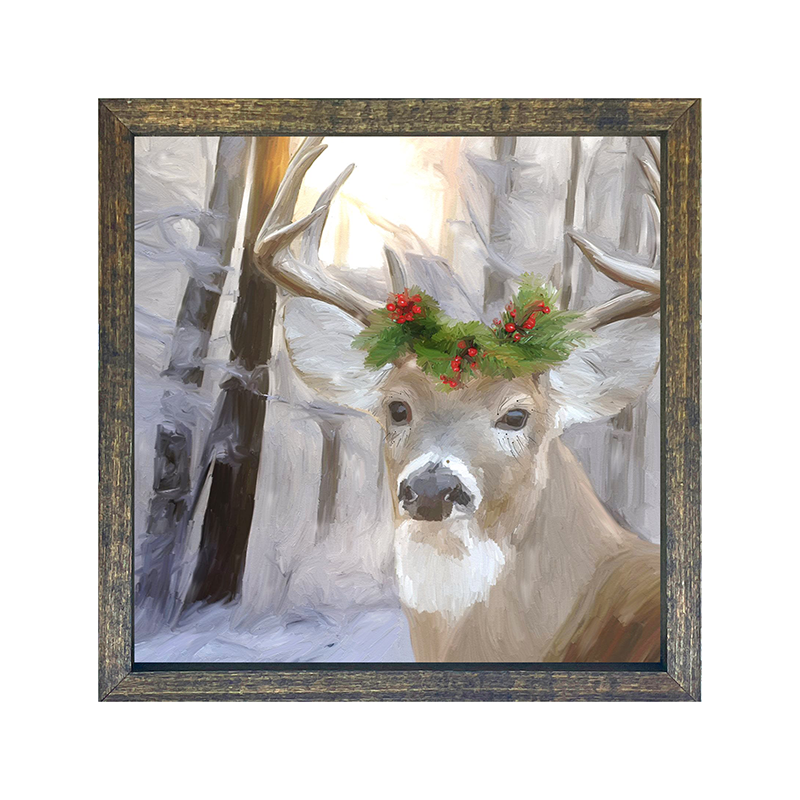 Buck with Berries